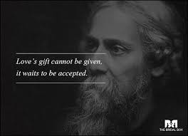 But in science the credit goes to the man who convinces the world, not to the man to whom the idea first occurs. 10 Rabindranath Tagore Love Poems That Capture The Essense Of True Love