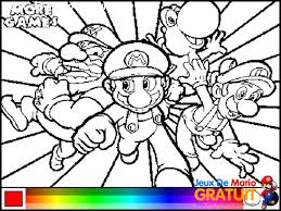 Coloriage nintendo mario serie2 16. 26 Dessins De Coloriage Mario Kart A Imprimer