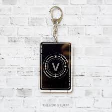 Wayv Turn Back Time Keychain Keychain Turn Ons Clear Acrylic