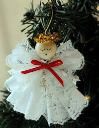 Weihnachtsengel Spitze Weiss Schone Bastel Idee Weihnachten Basteln Engel Weihnachtsengel Basteln Engel Basteln