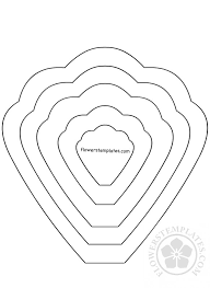 Included in the download are cutting machine files, svg & dxf; Paper Flower Petal Templates Printable Flowers Templates