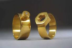 Wedding Bands For Gearheads Unusual Wedding Rings Traditional Engagement Rings Wedding Rings