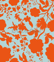 Repeating white and brown floral pattern with paisley and tulips (vector). Vintage Decorative Seamless Floral Background Pattern Decorative Backdrop For Fabric Stock Vector Crushpixel