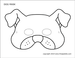 Glue the dog mask page to the printed side of a recycled cereal box. Dog Or Puppy Masks Free Printable Templates Coloring Pages Firstpalette Com