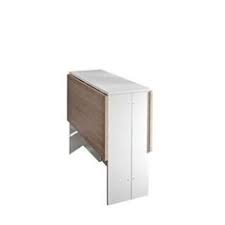 symbiosis inklapbare tafel laugen wit eikenkleur 73 4x28x76 cm tafel eettafel klaptafel