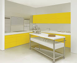 Modern Yellow And White Kitchen Modern Kitchen Classic Kitchens White Kitchen