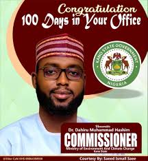 Matashi Na matasa Hon. Commissioner Dr. Dahir M Hashim Siyasa Daidai Da  Zamani Allah Yayi ma Jagora Dr.