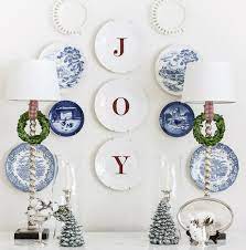My inspiration for this easy diy wall plate rack was a pallet style shelf that i found at hobby lobby. Diy Dollar Tree Joy Plates On Sutton Place