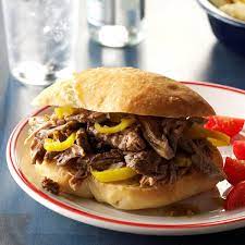 Italian Beef Hoagies Recipe Slow Cooker Recipes Italian Beef Recipes