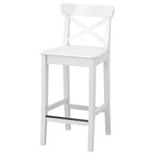Ikea Ingolf Tabouret De Bar A Dossier Tabouret De Bar Mobilier De Bar Tabourets De Cuisine Du Bar
