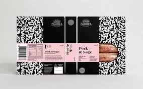Packaging Design Collection Concept For Simple Sleek Sausages World Brand Design Society Brilliant Packaging Design Sausages Packaging Packaging Design