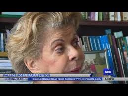 Fallece Rosa María Britton