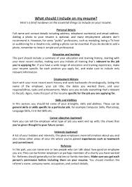 resume template