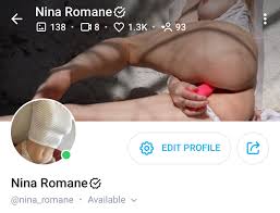 Nina Romane posting a full 4K porn on the feed - Twitter exclusive