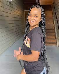Sistazparadise Medjumbo Knotless Greensboro Nc Braids Knotlessbraids Jumboknotless Jumboknotlessbraids Natural Hair Styles Hair Styles Fashion