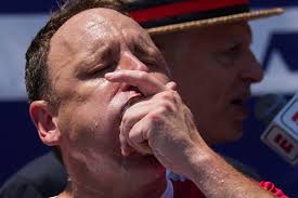 Nathan's Hot Dog Eating Contest 2025 LIVE RESULTS: Joey Chestnut returns  from ban to WIN 17th title