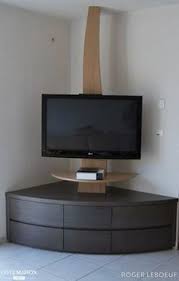 Amenagement Tv Roger Leboeuf Cote Maison Meuble Tv En Coin Meuble Tv Angle Meuble Tele Angle