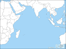 Per cambiare la mappa : Oceano Indiano Mappa Gratuita Mappa Muta Gratuita Cartina Muta Gratuita Stati Principali Citta
