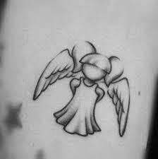 Resultado De Imagen De Tattoo Angel Small Small Angel Tattoo Angel Tattoo Designs Baby Angel Tattoo