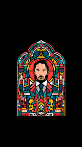 Amoled, anime, black rock shooter, anime girls. John Wick 4k Wallpaper 2160x3840 John Wick Art Poster Iphone Wallpaper Fall John Wick Art