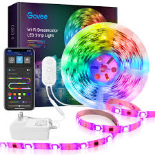 Govee produces top tier led bulbs, rgb strip lighting, outdoor lights, and smart bulbs. Govee Led Strip Lights 16 4ft Rgbic Wifi Wireless Smart Light Strip Works With Alexa Google Assistant App Control Music Sync Room Bedroom Kitchen Not Support 5g Wifi Buy Online In Bahamas At
