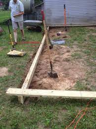 From Dirt To Deck How To Build A Ground Level Deck Ground Level Deck Building A Deck How To Level Ground