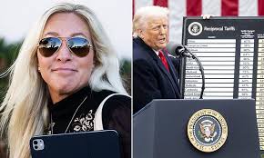 Marjorie Taylor Greene makes huge stock market play just days before  tariffs announced | Daily Mail Online