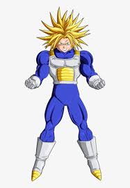 The blue jacket has exaggerated lapels, along with front pockets and a capsule corp. Future Trunks Ssj5 Dragon Ball Z Trunks Ussj Transparent Png 674x1185 Free Download On Nicepng