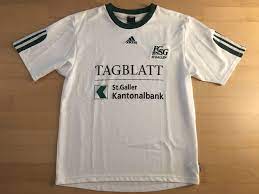 Gallen, 1:1 durch kwadwo duah die espen waren trotz des platzverweises unermüdlich angelaufen, das 21:20. Fcsg Fc St Gallen Trikot Adidas Large Kaufen Auf Ricardo