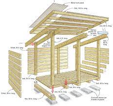 Build A Streamlined Woodshed Wood Shed Plans Building A Shed Roof Backyard Storage Sheds