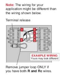 Attach the wires to the terminals on the furnace using the color code and diagram provided with the thermostat and/or the. Honeywell Rth9585 Trane Heat Pump Wiring Doityourself Com Community Forums