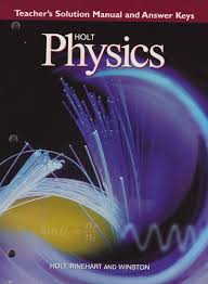 Hrw answer key related files. 9780030518638 Holt Physics Teacher S Solution Manual And Answer Keys Abebooks 0030518636