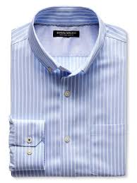 Camden Fit Non Iron Blue Stripe Shirt Banana Republic Shirts Striped Shirt Mens Tops