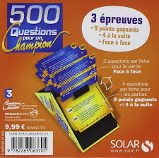 Questions pour un champion, présenté par julien lepers. Roll Cube 500 Questions Pour Un Champion Amazon De Solar Fremdsprachige Bucher
