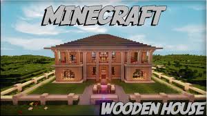 By mine house in living video games. Minecraft Wooden House Minecraft House Design