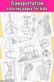 Amazing car coloring page free printable. Transportation Coloring Pages For Kids Itsybitsyfun Com