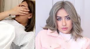 فرح الهادي تعلن إصابتها بورم في منطقة الصدر فيديو fashion robe