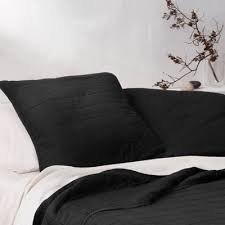 Even if you don't sleep in a queen or king sized bed, a pillow sham will add a regal flair to your bedroom, making it fit for a. Black Pillow Shams Target