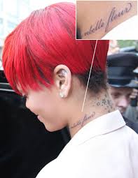 The work songstress got a tattoo of a camouflage shark inked on her ankle, and e! Rihanna S New Tattoo Has A Mistake In It