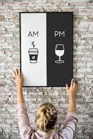 Uhr Druckbare Kunst Kuche Poster Kaffee Wein Dekor Etsy Dekor Druckbare Kaffee Kuche Kunst Home Decor Wall Art Kitchen Posters Kitchen Art Printables