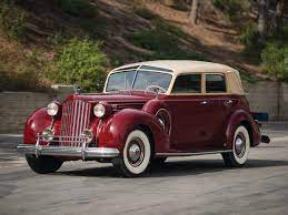 1939 Packard Twelve Touring Cabriolet By Brunn Vintage Cars Old Classic Cars American Classic Cars