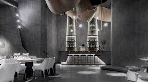Use it as a bar. Daosheng Design Creates Bar With Curving Bamboo Sculpture