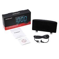 Shop the top 25 most popular 1 at the best prices! Digital Alarm Clock For Bedrooms With Fm Radio Dual Alarms 6 7 Led Screen Usb Port For Charging 4 Brightness 12 24h Automatic Dimmer Snooze Digital Clock For Kid Senior Alexnld Com