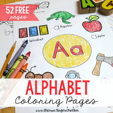 Free printable lowercase alphabet tracing worksheets a to z. 52 Free Alphabet Coloring Pages Trace Color