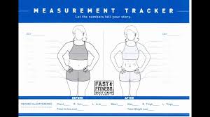 20 Veritable Fitness Measurements Chart
