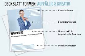 Aber handelt es sich dabei um eine pflichtunterlage? Deckblatt Bewerbung Vorlagen Tipps Zum Inhalt Vorteile