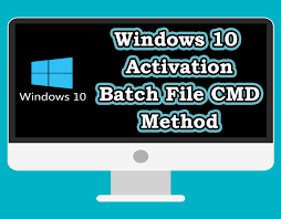Hit enter key to run it then you can see such a prompt as image below. Activate Windows 10 Using Batch File Cmd Method Wire Droid