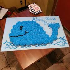 Whale Cupcake For Baby Shower Baby Shower Cakes For Boys Baby Shower Cupcakes Boy Baby Shower Food