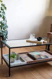 Join prime to save $3.20 on this item. Multi Tray Marble Mango Wood Coffee Table Rockett St George