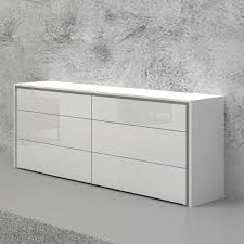 Turin light grey and black lacquer platform bedroom set. Casabianca Home Zen 6 Drawer Dresser High Gloss White Dresser Drawers Bedroom Furniture Dresser 6 Drawer Dresser
